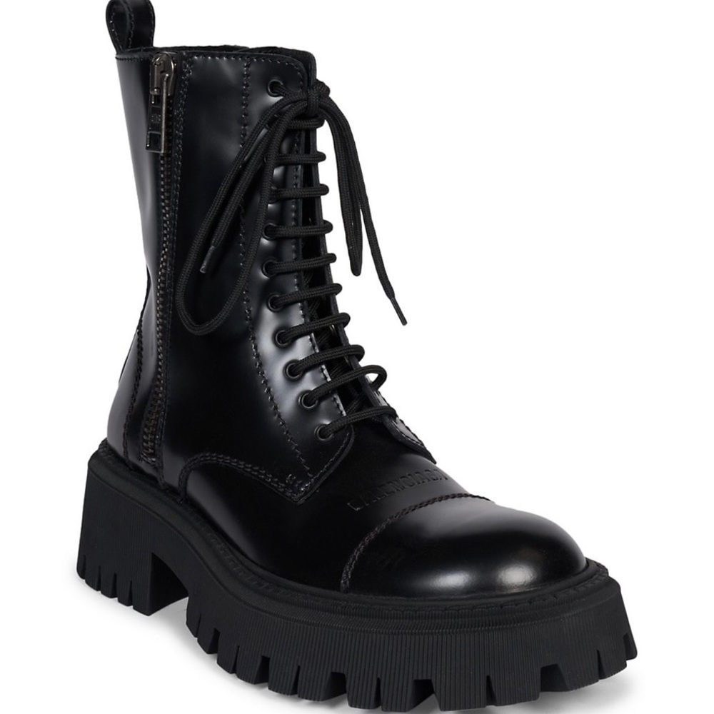 Balenciaga combat boots